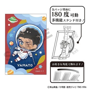 ■2025AW　新作■　名探偵コナン　アート缶バッジ　大和 敢助/プチコスモ