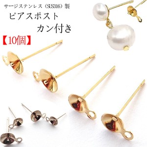 耳环 不锈钢 3 ~ 6mm 10个