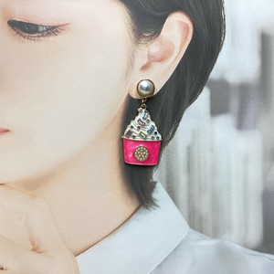 耳环 甜点 巴洛克碎石 宝石