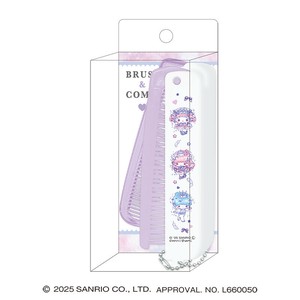 DOLLYMIX マイメロ×リトルツインスターズ 折りたたみブラシ＆コーム サンリオ