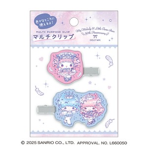 DOLLYMIX マイメロ×リトルツインスターズ アクリルマルチクリップ サンリオ