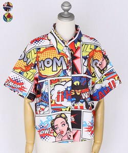 2025年新商品 衬衫 衬衫 Amekomi