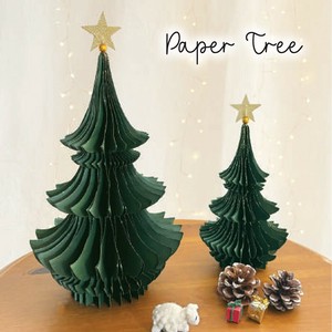 【予約：2025年10月上旬発売】【Decole】クリスマス ペーパーツリー