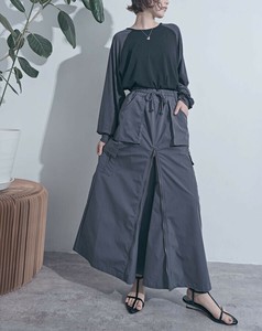 裙子 热销商品 裙子 工装裙 到脚踝长裙 3颜色 2种方法