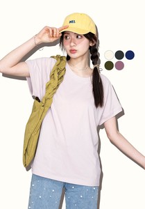 冷感 綿100％ 美シルエット　ラグランプルオーバー　接触冷感　Tシャツ　綿