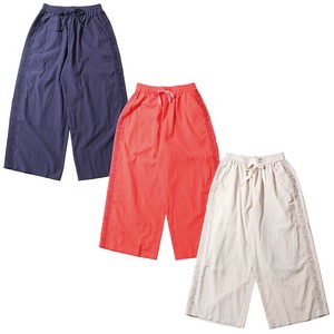 【2025夏新作】【HOUSTON WOMAN】EMBROIDERY EASY PANTS