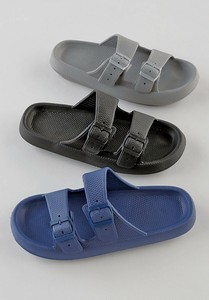 メンズ ダブルベルトEVAサンダル EVAサンダル サンダル ビーチサンダル　ダブルベルト　ベルト