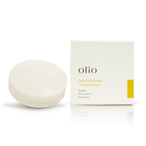塩石けん フランキンセンス Sea Salt Soap -FRANKINCENSE-（80g/泡立てネット付き）/シーソルトソープ