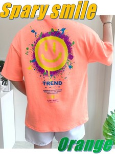 【2025春夏新作】Spray smile Tシャツ