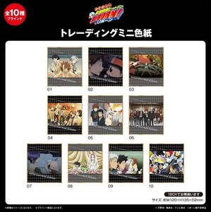「受注締切6/24」家庭教師ヒットマンREBORN! トレーディングミニ色紙 【全10種】
