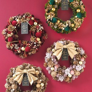 【予約販売】CMリース　Xmas ロイヤル　【飾り】【クリスマス】【インテリア】【リース】【2025新作】