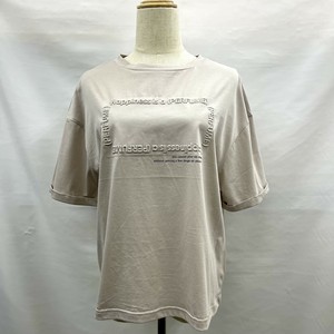 T-shirt T-Shirt Printed Cut-and-sew [S/S NEW]