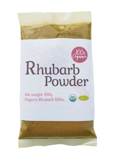 100%オーガニック ルバーブ パウダー / Rhubarb Powder