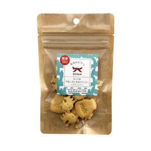 [オーシーファーム] 岡山県産平飼い卵と米粉のクッキーヤギミルク30g