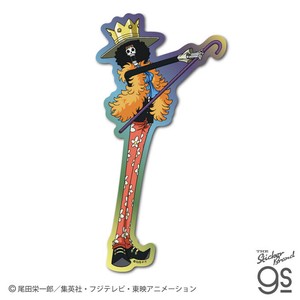 ワンピース ホログラムステッカー ブルック ONE PIECE 海賊 ジャンプ アニメ キャラクター グッズ OPS103