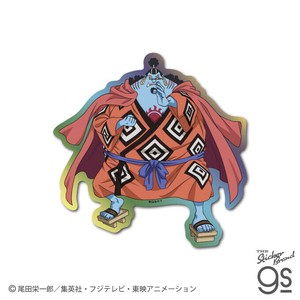 ワンピース ホログラムステッカー ジンベエ ONE PIECE 海賊 ジャンプ アニメ キャラクター グッズ OPS104