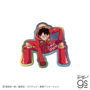 ワンピース ホログラムステッカー ルフィ(エッグヘッド) ONE PIECE アニメ キャラクター グッズ OPS106