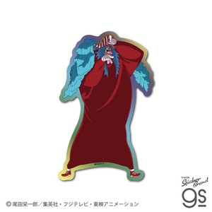 ワンピース ホログラムステッカー バギー ONE PIECE 海賊 ジャンプ アニメ キャラクター グッズ OPS118