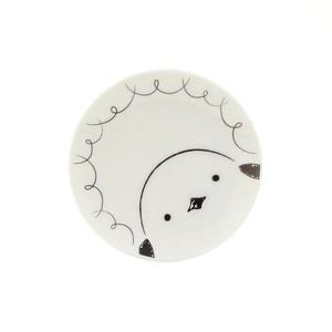 三郷陶器 シマエナガ  豆皿(ひょっこり) 6832-23
