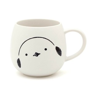 三郷陶器 シマエナガ  マグカップ(ひょっこり) 6832-13
