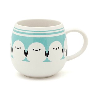 三郷陶器 シマエナガ  マグカップ(ならんで) 6832-12
