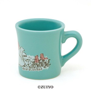 三郷陶器 アルプスの少女ハイジ ハイジ&ヨーゼフ マグカップ 7000-04
