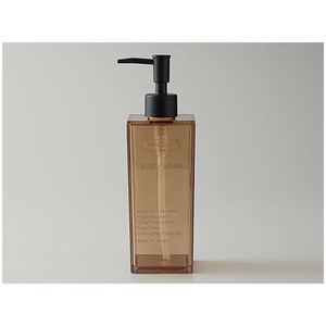 Verre Soap ヴェルソープ ディスペンサー ボディソープ 500ml ブラウン 24-463376