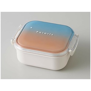 Polaris ポラリス 長角タイトランチ 弁当箱 S ブルー/ピンク 24-462928