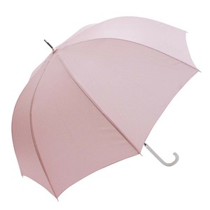 藤田屋 婦人長傘 mauve drops -ドーム  60cm バラ刺繍手元 アッシュピンク LJ-2308(NT)