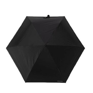 HAU PU無地 自動開閉傘 55cm ブラック 10002953