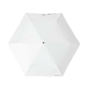 HAU PU無地 自動開閉傘 55cm オフホワイト 10002953