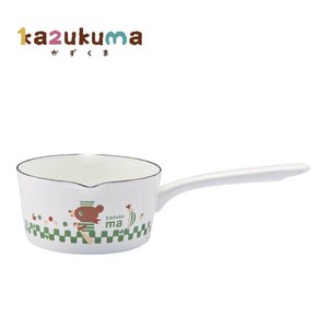 豊琺瑯 かずくま・ホーローミルクパン15cm KAZ-2402