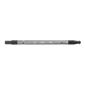 アネックス(ANEX) スーパーアクショングリップドライバービット H5×B5×125 3350-HB5