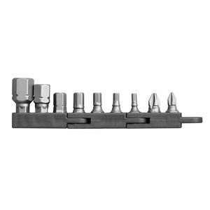 アネックス(ANEX) 溝付超短ビット ホルダーセット9本組 AK-51P-B9H