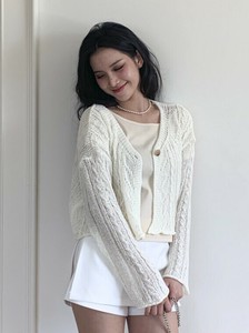 Sweater/Knitwear Knit Cardigan [S/S NEW]