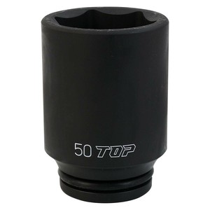 トップ工業(TOP) インパクトレンチ用 ディープソケット (差込角19.0mm) PT-650L
