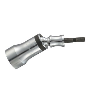 トップ工業(TOP) 電動ドリル用 ユニバーサルショートソケット 首振り30度 12角 EUS-22S