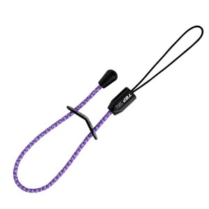 トップ工業(TOP) ゴム製セーフティストラップ 取付可能重量:1kg対応 迷彩バイオレット SFS-250MV