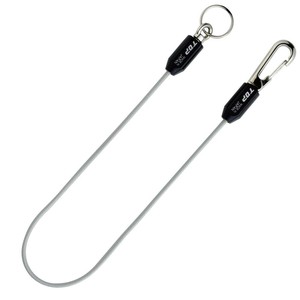 トップ工業(TOP) ゴム製スリムセーフティコード 取付可能重量:500g対応 グレー SFC-250GR