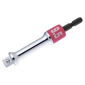 トップ工業(TOP) 電動ドリル用 αソケットアダプター ロングタイプ 差込角9.5mm ESA-3DXL