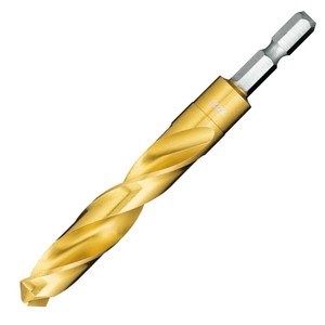 トップ工業(TOP) 電動ドリル用 六角シャンクコバルトドリル(チタンコーティング) 溝長70mm EOD-12.0G