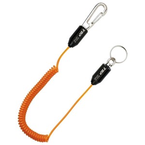 トップ工業(TOP) スリムセーフティコード 取付可能重量500g対応 オレンジ SFC-125OR