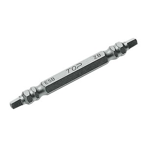 トップ工業(TOP) 電動ドリル用 四角ビット マグネット付き 対応寸法3.0mm ESB-3.0P-65