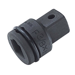 トップ工業(TOP) インパクトレンチ用 ソケットアダプター 差込角凹9.5mm/凸12.7mm PAD-34