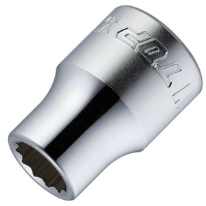 トップ工業(TOP) ソケットレンチ用ソケット(差込角19.0mm) 対応寸法17mm S-617