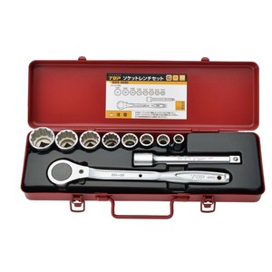 トップ工業(TOP) ソケットレンチセットS(差込角12.7mm) 10点 SWS-408S