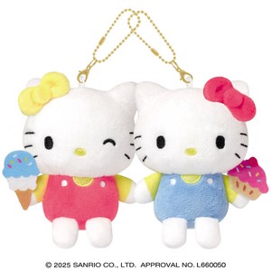 【先行受注】Lサイズ ニコぬいキーホルダー ハローキティ/日焼けキティ サンリオキャラクターズ 予約〆7/9