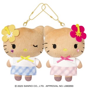 【先行受注】Lサイズ ニコぬいキーホルダー ハローキティ/日焼けキティ サンリオキャラクターズ 予約〆7/9
