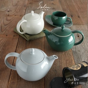 Mino ware SALIU Teapot Porcelain 600ml [2025 NEW] Made in Japan