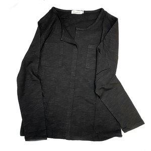 【現品50％オフ】TS105s-L 長袖Tシャツ コットン100 胸ポケットつき カジュアル 春 秋